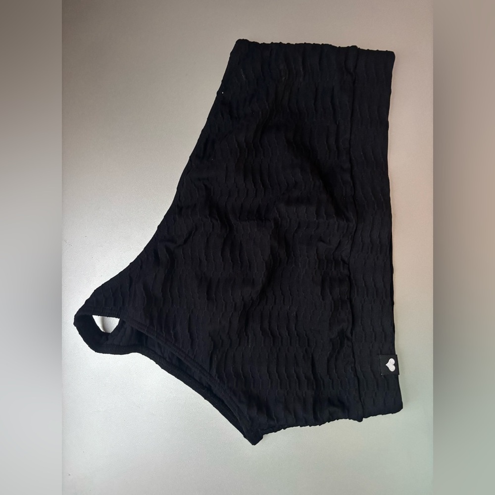 Booty by Brabants Black Textured Bra
